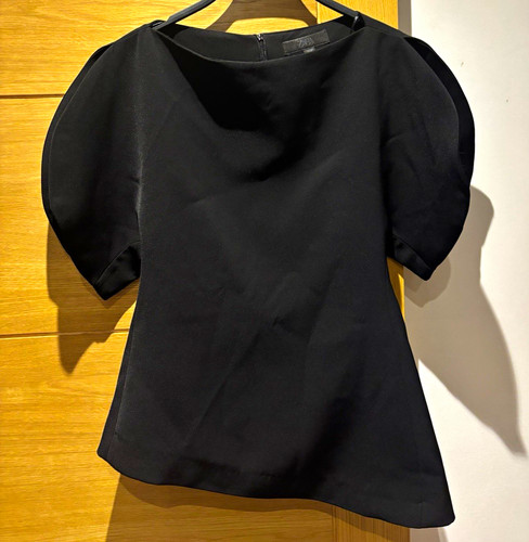 Zara women black - black, puff