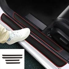 4x Car Door Sill Scuff Plate
