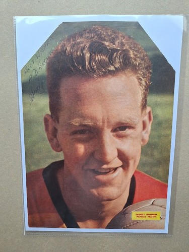 Sandy brown everton partick - brown,