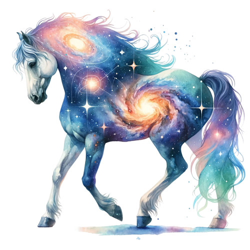 Wall decal sticker watercolour - wall,