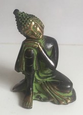 Antique Finish Buddha 4''