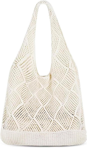 Crochet tote bag boho beach - tote,
