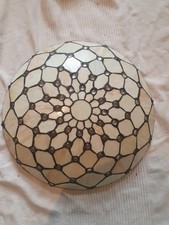 Tiffany Style Glass Ceiling Light Shade Uplighter