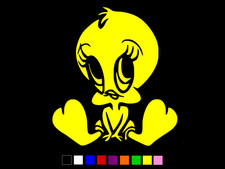 TWEETY BIRD Looney Tunes Vinyl Decal Window Wall Car Sticker CHOOSE SIZE COLOR