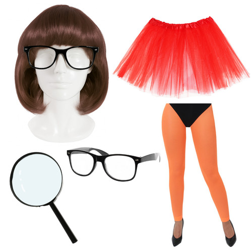 Mystery detective nerd costume - mystery,