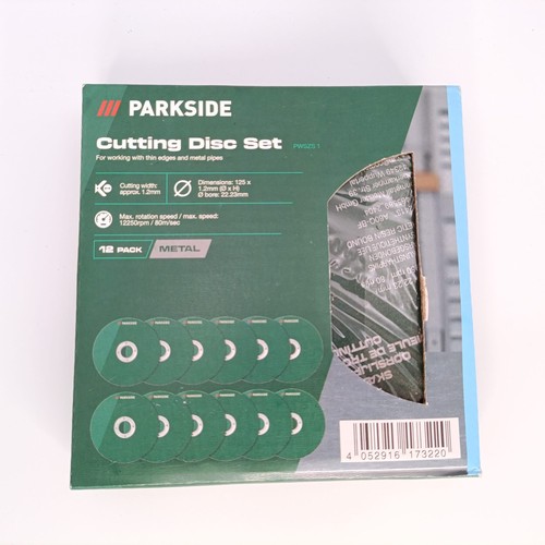Parkside cutting disc set - cutting,
