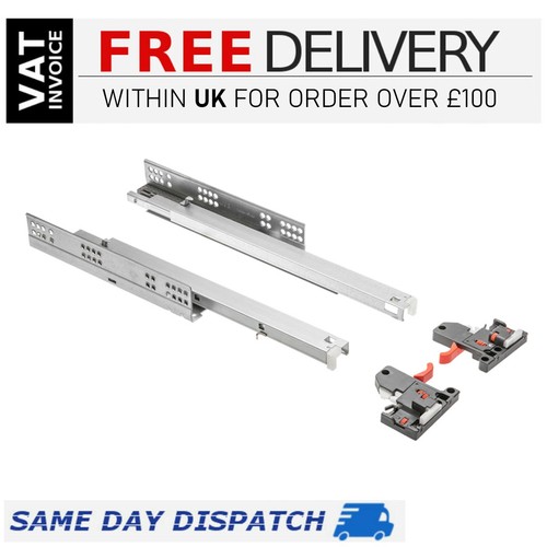 Soft close drawer runners - soft,