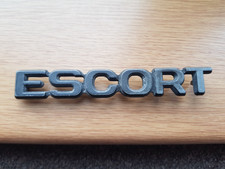 Mk2 early Ford Escort RS & other models boot badge, used