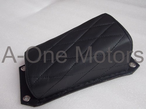Genuine leather pillion pad - genuine, p-pad