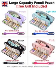 Pencil Pouch 3 Zipper