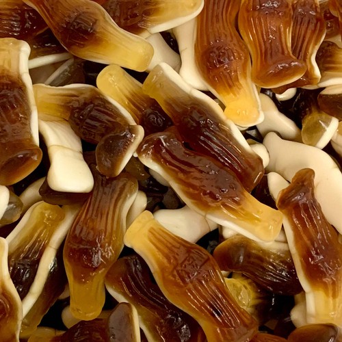 Jelly filled cola bottles - cola,