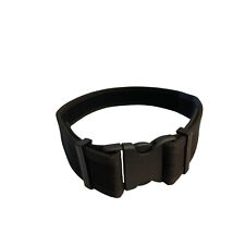 Nylon Duty Belt Adjustable Black Police 55mm Utility Heavy Military Work Webbing