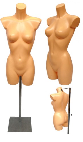 Female display mannequin - display, on