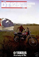 YAMAHA Brochure DT125 DT125C 1976 Sales Catalog Catalogue REPRO