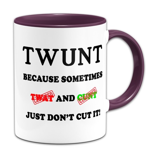 Twunt funny ceramic gift - twunt,