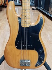 [Fender] 1976 Precision Bass Natural Made in USA Vintage Electric Bass Guitar