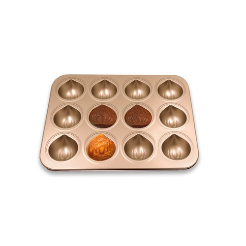 Chestnut shaped cake - shaped,