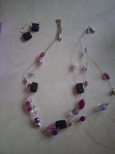 Buckingham necklace earring - buckingham,