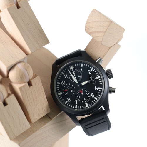 Iwc pilot chronograph top gun - top,