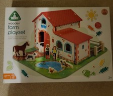 Elc Wooden Farm Set