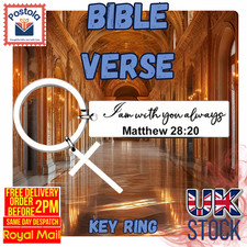 Bible Verse Keyring –