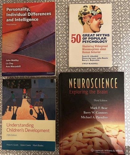 Psychology textbook bundle - psychology,