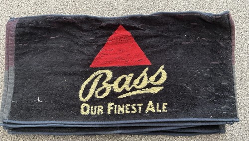 Bass ale beer towel - bass,