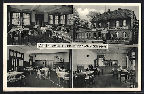 Postcard hanover ricklingen - postcard, hanover-ricklingen