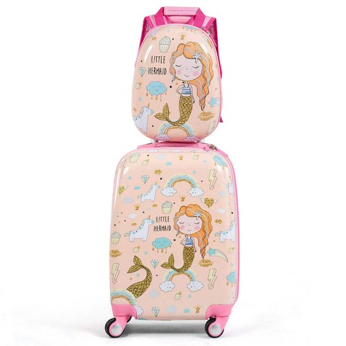 Abs kids backpack luggage - abs, set