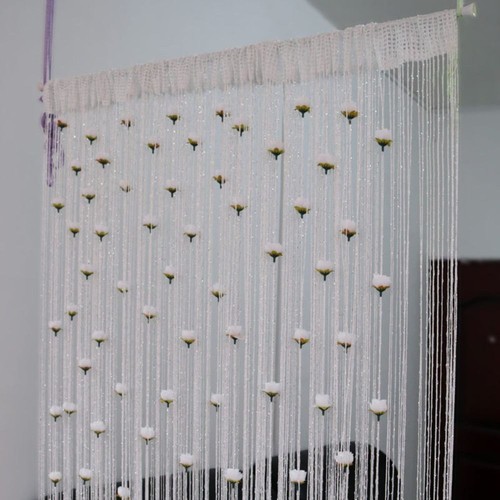 Rose string door curtain - ﻿rose,