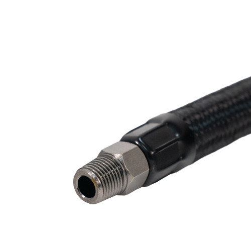 Leader line hose - for, strut