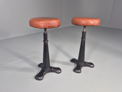 Vintage singer stools with - vintage,