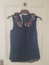 BNWT Untold Black 100% Silk