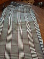 Dwyers & Co Gents Tartan Golf Trews 34 inch waist