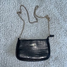 Primark faux black leather