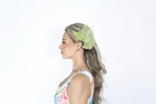 Women Fascinator Hair Clip Headband Veil Flower Net Hat Wedding Royal Ascot Race