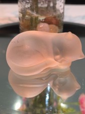 Franklin Mint Cat Curio Cabinet Art Nouveau Figurine Ornament