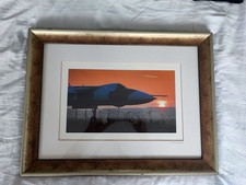 Framed Avro Vulcan Bomber Print – Steve Hill 2010 – Aviation Art RAF