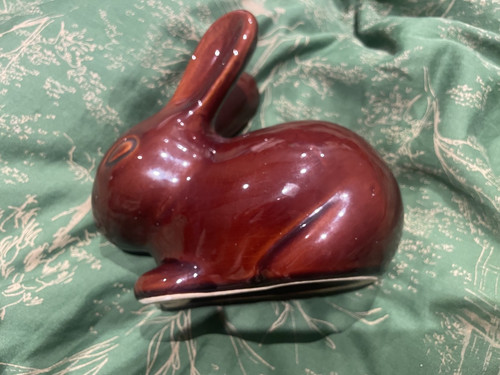 Vintage denmead pottery bunny - vintage,