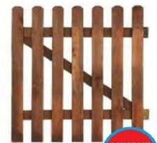Wooden gate picket garden gate