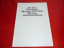 1982 mercedes w123 four - 1982,