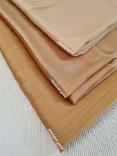 Luxury Premium Soft Lush Silk Scarf Hijab Elegant Plain Wrap Sarong Shawl Cape