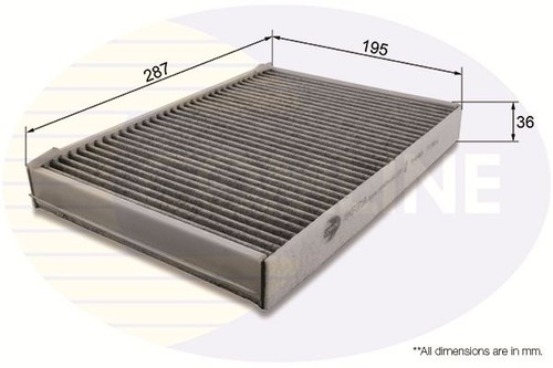 Comline cabin air filter - cabin,