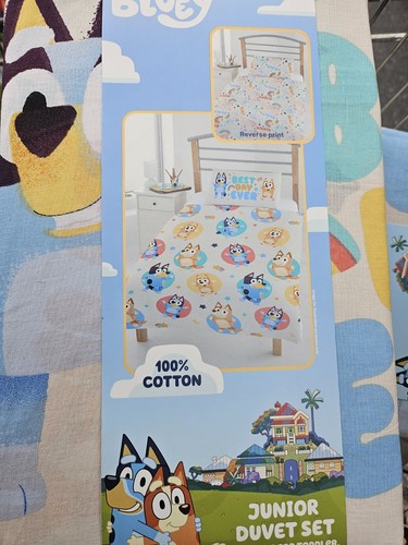 Bluey junior toddler cot bed - toddler,