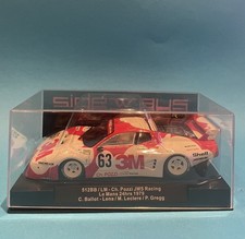Racer Sideways Slot Car - Ferrari 512BB - Le Mans 1979 - Mint Condition  In Box