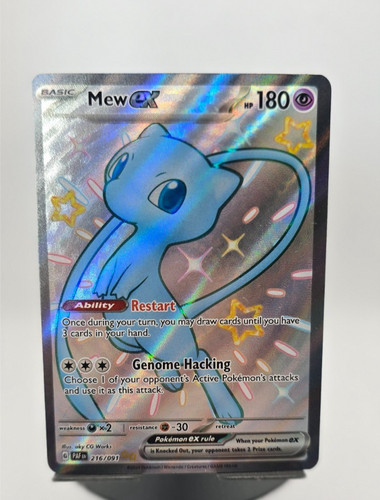 Pokémon tcg mew 216 091 - pokémon,