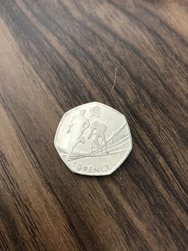 London olympic 2012 50p coins - 2012,