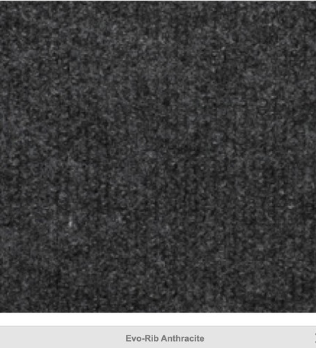 Anthracite cord carpet hard - anthracite,