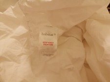 Habitat Single White Fitted