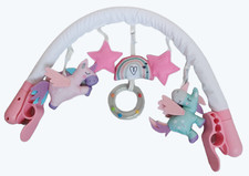 LADIDA Pink Unicorn Baby Toy